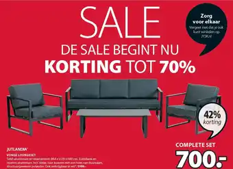 Jysk Vonge loungeset aanbieding