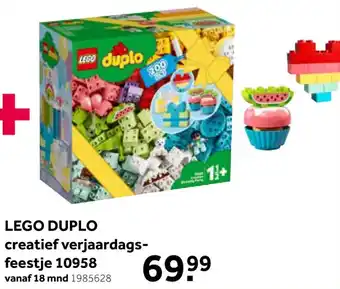 Intertoys LEGO duplo creatief verjaardags feestje 10958 aanbieding