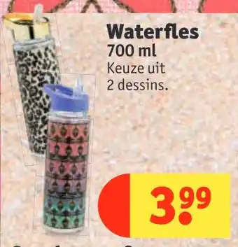 Kruidvat Waterfles aanbieding