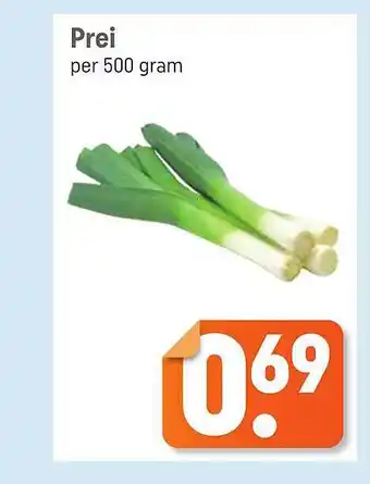 Lekker Makkelijk Prei 500gram aanbieding