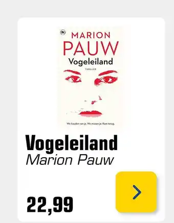 Primera Vogeleiland Marion Pauw aanbieding