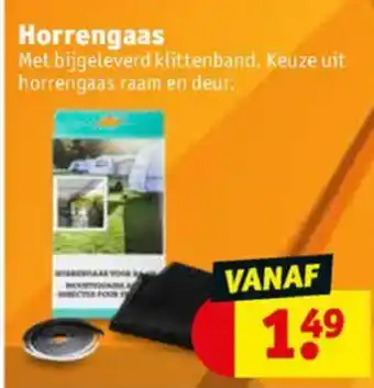 Kruidvat Horrengaas aanbieding