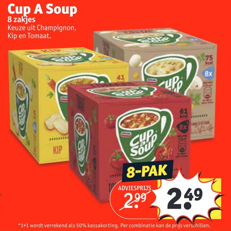 Cup A Soup aanbieding bij Kruidvat