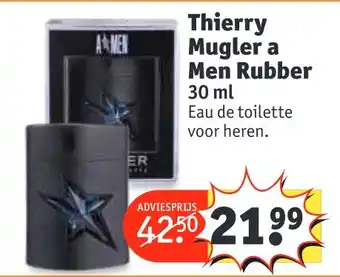 Kruidvat Thierry mugler a men rubber aanbieding