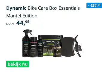 Mantel Dynamic Bike Care Box Essentials Mantel Edition aanbieding