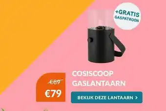 Van der Garde tuinmeubelen Cosiscoop Gaslantaarn aanbieding