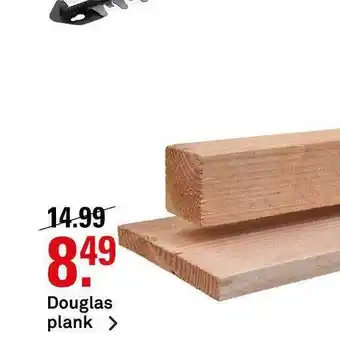 Karwei Douglas Plank aanbieding