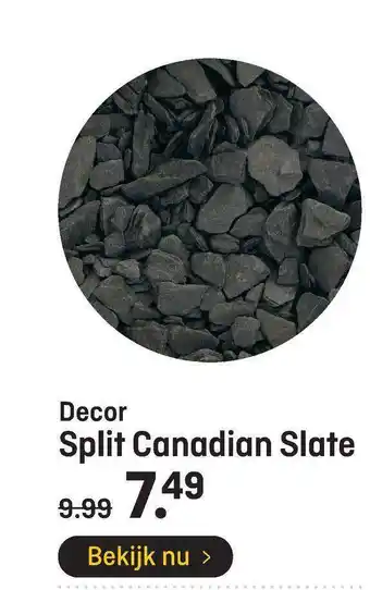 Hubo Decor Split Canadian Slate aanbieding