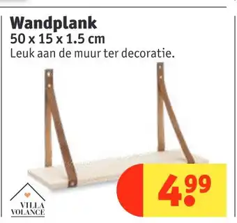 Kruidvat Wandplank aanbieding