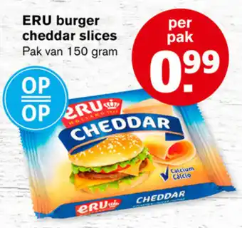 Hoogvliet Eru Cheddar 150g aanbieding