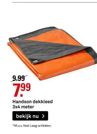 Karwei Handson Dekkleed 3x4 Meter aanbieding