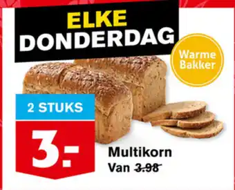 Hoogvliet Multikorn 2 stuks aanbieding