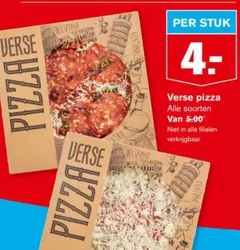 Hoogvliet Verse pizza aanbieding