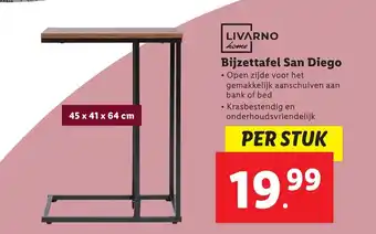 Lidl Livarno bijzettafel san diego aanbieding