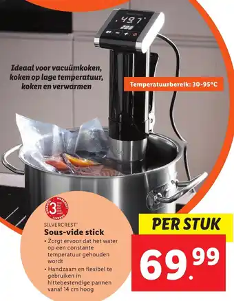 Lidl Silvercrest sous-vide stick aanbieding