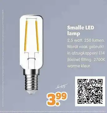 Plentyparts Smalle LED Lamp aanbieding