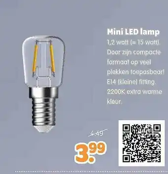 Plentyparts Mini LED Lamp aanbieding