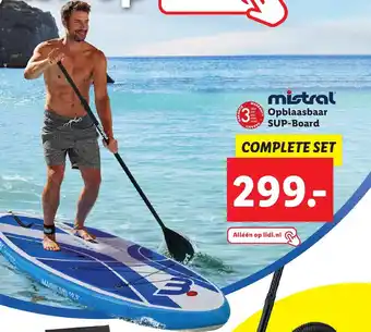 Lidl Mistral Opblaasbaar Sup-board aanbieding