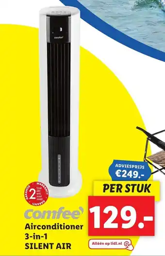 Lidl Comfee' Airconditioner 3-in-1 Silent Air aanbieding