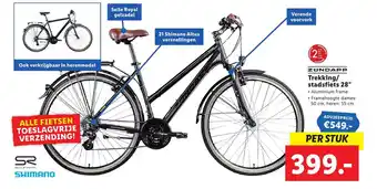 Lidl Zundapp Trekking/stadsfiets 28" aanbieding