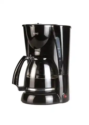 V&D Domo DO470K - Koffiezetapparaat - 1,8L - Zwart aanbieding
