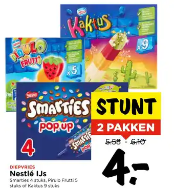 Vomar Voordeelmarkt DIEPVRIES Nestlé IJs aanbieding