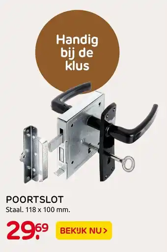 Praxis Poortslot aanbieding