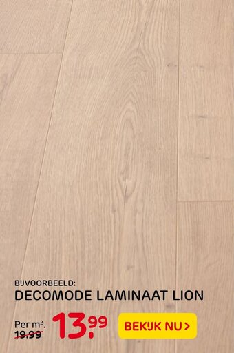 Praxis Decomode laminaat lion aanbieding