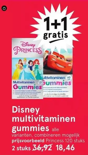 Etos Disney multivitaminen gummies aanbieding