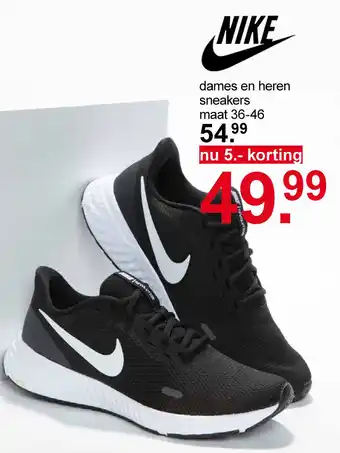 Scapino Dames en heren sneakers aanbieding