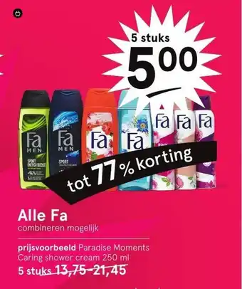 Etos Alle Fa aanbieding