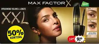 Kruidvat MAX FACTOR X aanbieding