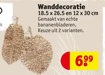 Kruidvat Wanddecoratie aanbieding