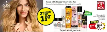 Kruidvat Keuze uit hele assortiment Gliss Kur. aanbieding