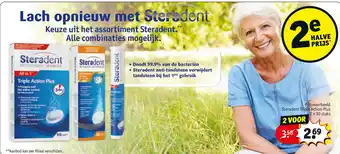 Kruidvat Keuze uit het assortiment Steradent. aanbieding