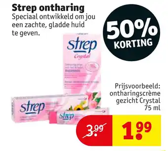 Kruidvat Strep ontharing aanbieding