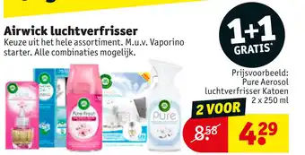 Kruidvat Airwick luchtverfrisser aanbieding