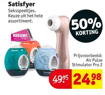 Kruidvat Satisfyer aanbieding