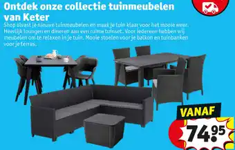 Kruidvat Ontdek onze collectie tuinmeubelen van Keter aanbieding