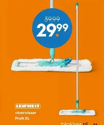 Blokker LEIFHEIT vloerwisser Profi XL aanbieding