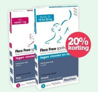 Discus Flea Free Spot-on aanbieding