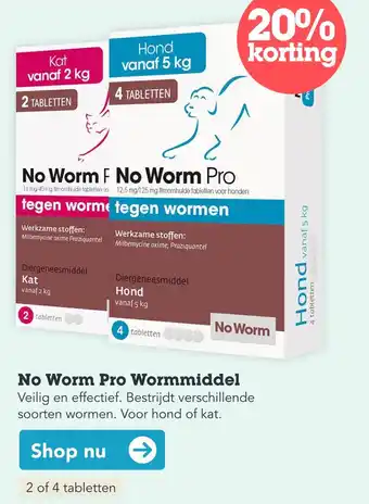 Discus No Worm Pro Wormmiddel aanbieding