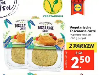 Lidl Vegetarische Toscaanse carré aanbieding