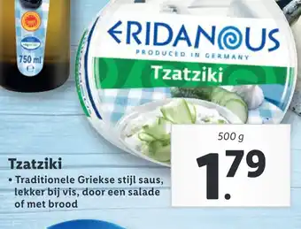 Lidl Tzatziki aanbieding