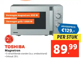 Lidl Toshiba Magnetron aanbieding