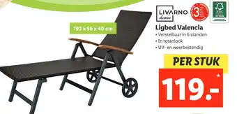 Lidl Ligbed Valencia aanbieding