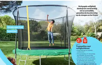 Lidl CRIVIT Trampoline met veiligheidsnet aanbieding