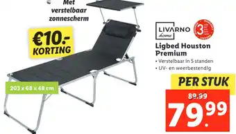 Lidl Ligbed Houston Premium aanbieding