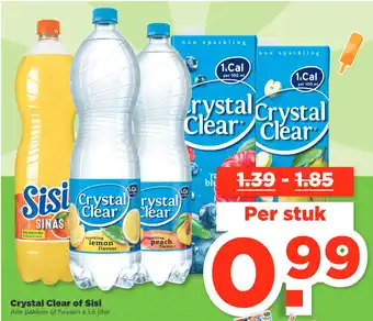 PLUS Crystal Clear of Sisi A IL aanbieding