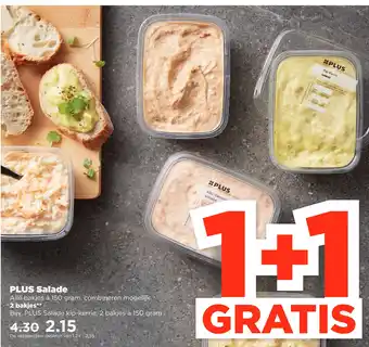 PLUS PLUS Salade aanbieding